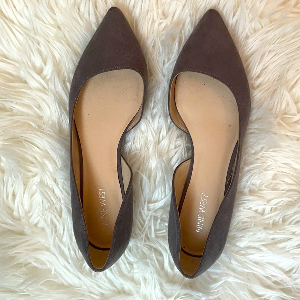Nine West Cutout Flats